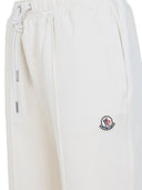 Moncler Pantalon de survêtement en coton à logo