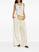 Tory Burch Logo Cotton Tank Top