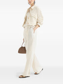 Brunello Cucinelli Linen Blend Trousers