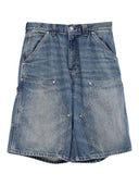 Carhartt Wip Pre Double Knee Denim Shorts
