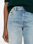Jean en coton denim Gucci