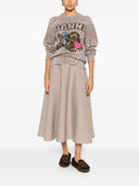 Ganni Wool Crewneck Sweater