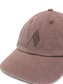 The Attico Logo Cotton Baseball Cap