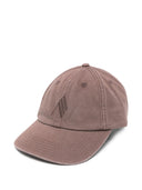 The Attico Logo Cotton Baseball Cap