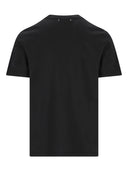 Gouden gans bedrukt katoenen T-shirt