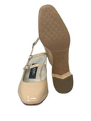 Escarpins en cuir verni banane Carel Paris