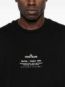 Stone Island Logo Cotton T Shirt