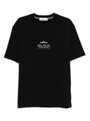 Stone Island Logo Cotton T Shirt