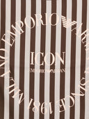 Emporio Armani Capsule Pre Striped Silk Foulard