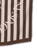 Emporio Armani Capsule Pre Striped Silk Foulard