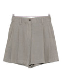 Pantaloncini in lino Brunello Cucinelli