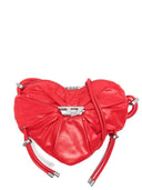 Borsa a tracolla Diesel in pelle Scrunch