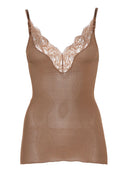 Saint Laurent Lace Silk Top