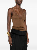 Saint Laurent Lace Silk Top