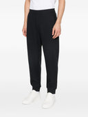 Pantalon de survêtement en coton mélangé Emporio Armani