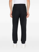 Pantalon de survêtement en coton mélangé Emporio Armani