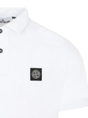 Polo en coton à logo Stone Island