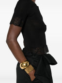 Saint Laurent Lace Silk T Shirt