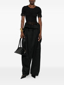Saint Laurent Lace Silk T Shirt