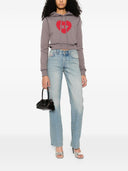 Felpa con cappuccio Diesel Heart in cotone