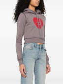 Felpa con cappuccio Diesel Heart in cotone