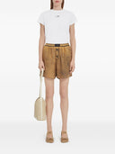 Mm6 Maison Margiela Logo Cotton T Shirt