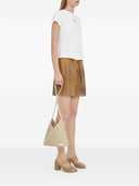 Mm6 Maison Margiela Logo Cotton T Shirt