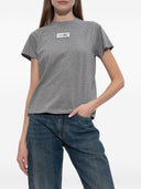Mm6 Maison Margiela Logo Cotton T Shirt