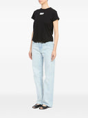 Mm6 Maison Margiela Logo Cotton T Shirt
