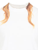 Camiseta De Algodón Mm6 Maison Margiela