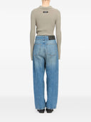 Mm6 Maison Margiela Barrel Denim Jeans