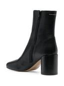 Anatomiczne skórzane botki Mm6 Maison Margiela