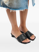Mm6 Maison Margiela Leather Slides
