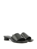 Mm6 Maison Margiela Leather Slides
