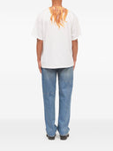 Mm6 Maison Margiela Logo Cotton T Shirt