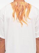 Mm6 Maison Margiela Logo Cotton T Shirt