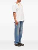 Mm6 Maison Margiela Logo Cotton T Shirt