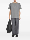 Mm6 Maison Margiela Logo Cotton T Shirt