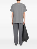Mm6 Maison Margiela Logo Cotton T Shirt