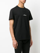 Camiseta de algodón con logo de Maison Margiela