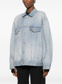 Balenciaga Denim-Baumwolljacke