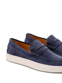 Zamszowe mokasyny Tod's