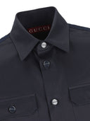 Camicia in cotone Gucci