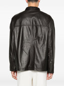 E.Armani Exclusive Pre Leather Jacket