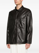 E.Armani Exclusive Pre Leather Jacket