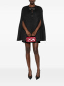 Gucci Cape aus Wolle und Seide