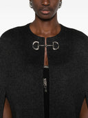 Gucci Cape aus Wolle und Seide