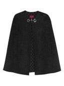 Gucci Cape aus Wolle und Seide