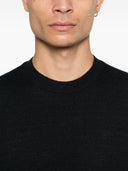 Emporio Armani wollen trui met ronde hals
