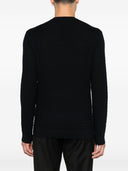 Emporio Armani wollen trui met ronde hals